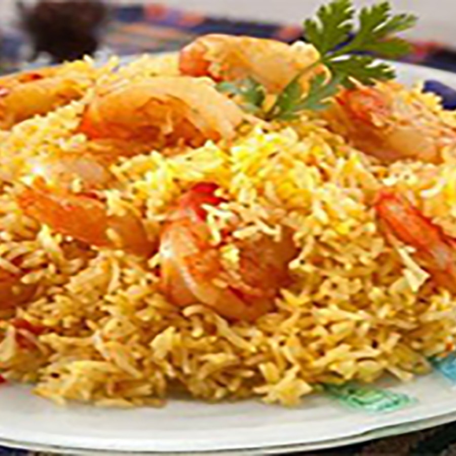 برياني روبيان