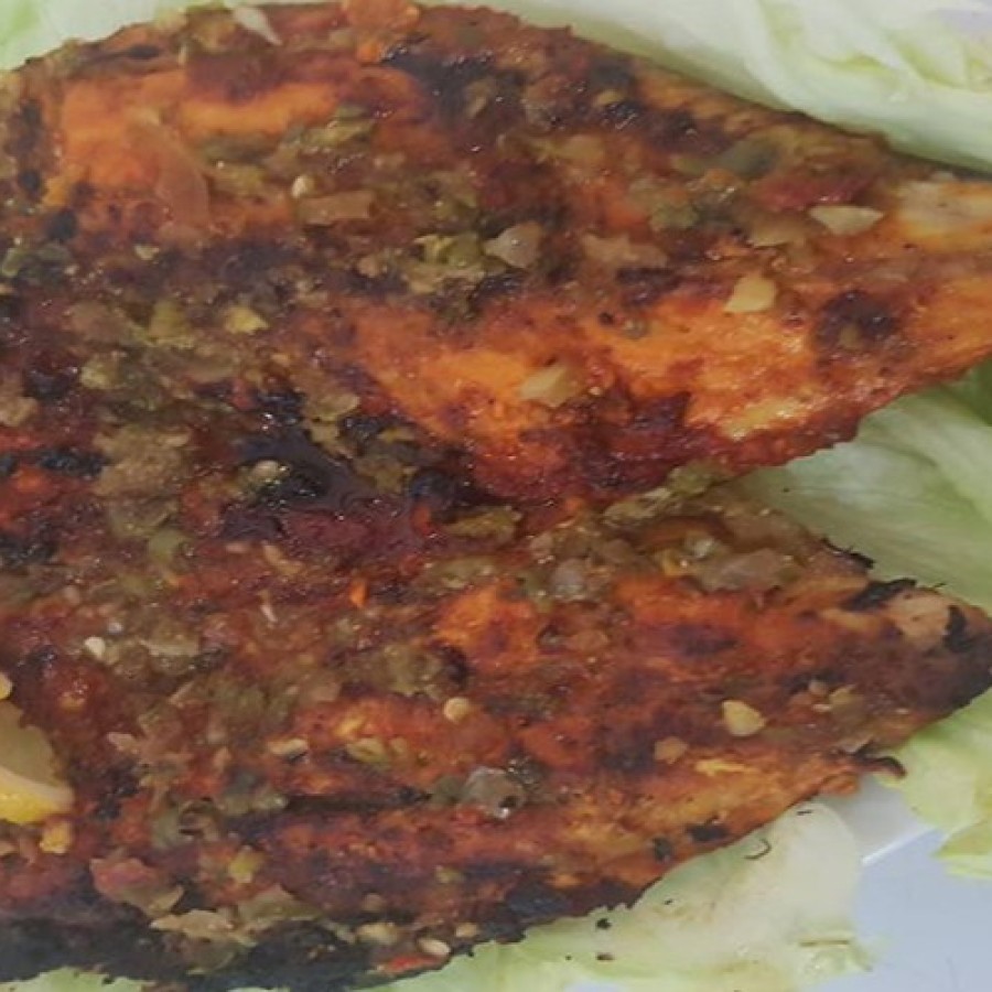 سمك سبريم مشوي