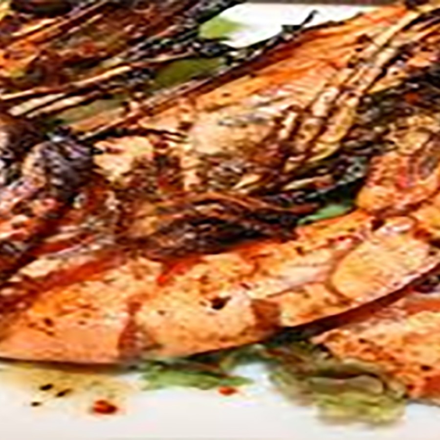 روبيان مشوي