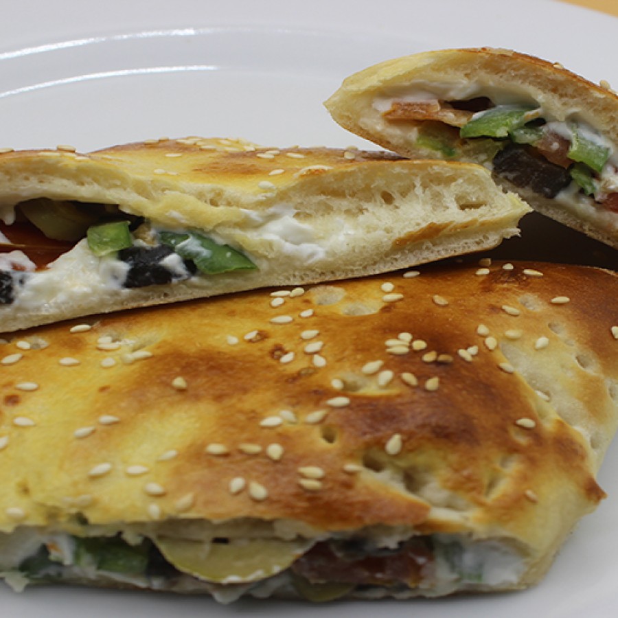 لبنه بالخضار