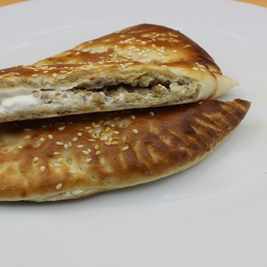 لبنه بالشاورما دجاج