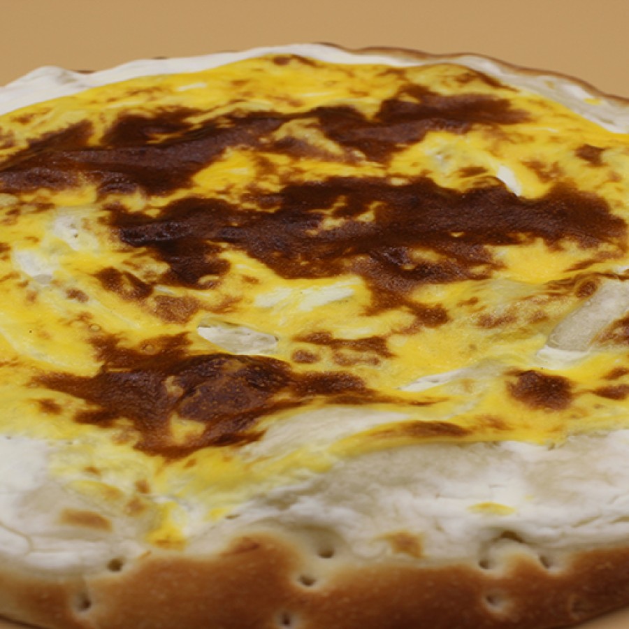 لبنه بالبيض