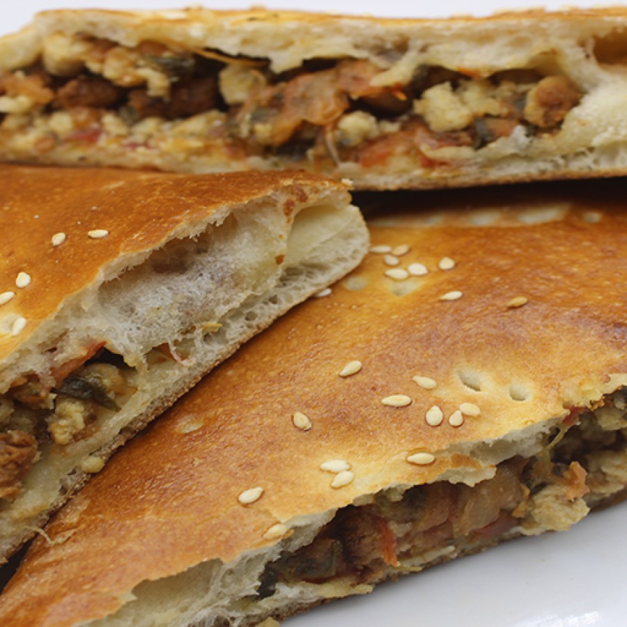 سبانخ بالدجاج