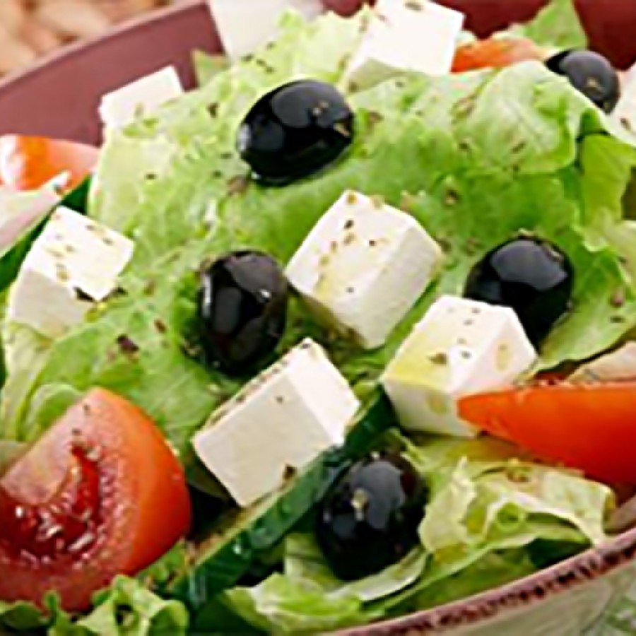 سلطة يونانى