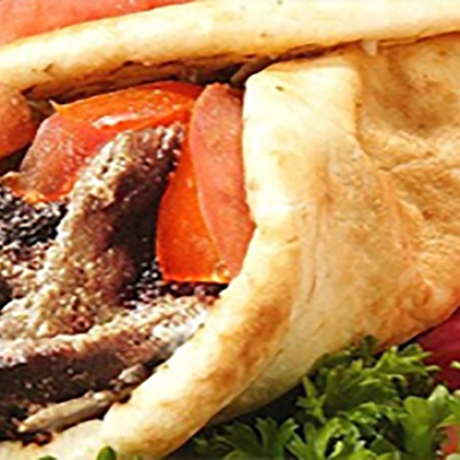 شاورما لحم لبناني