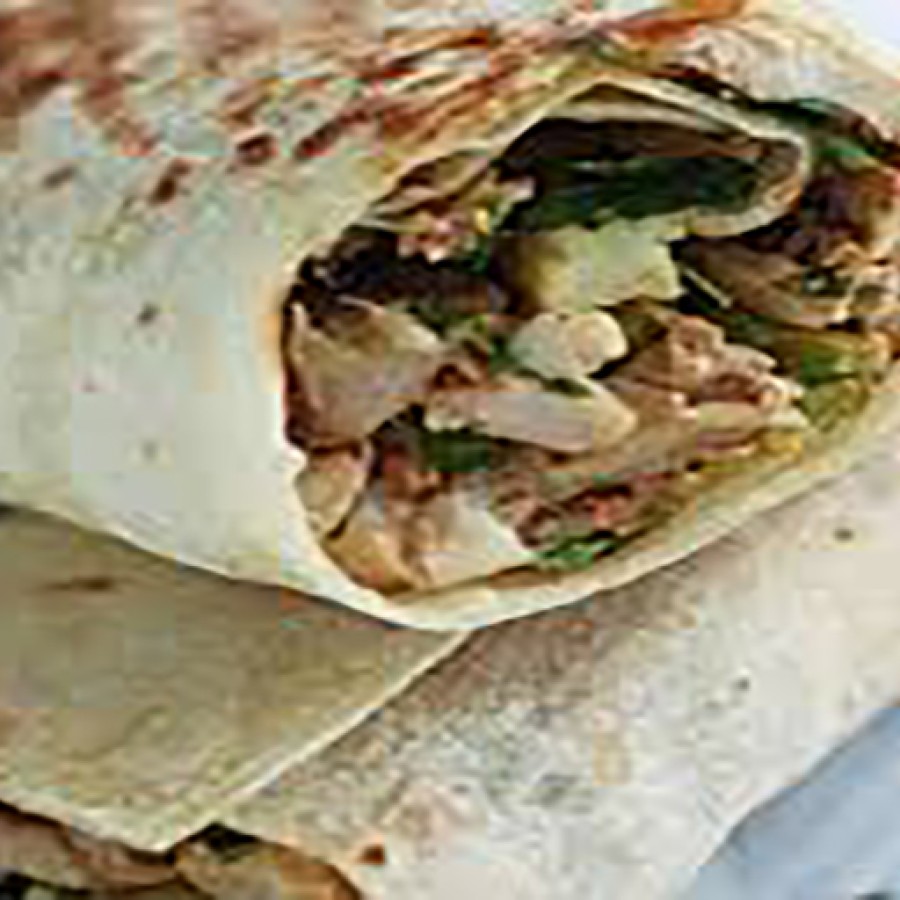 شاورما دجاج صاج