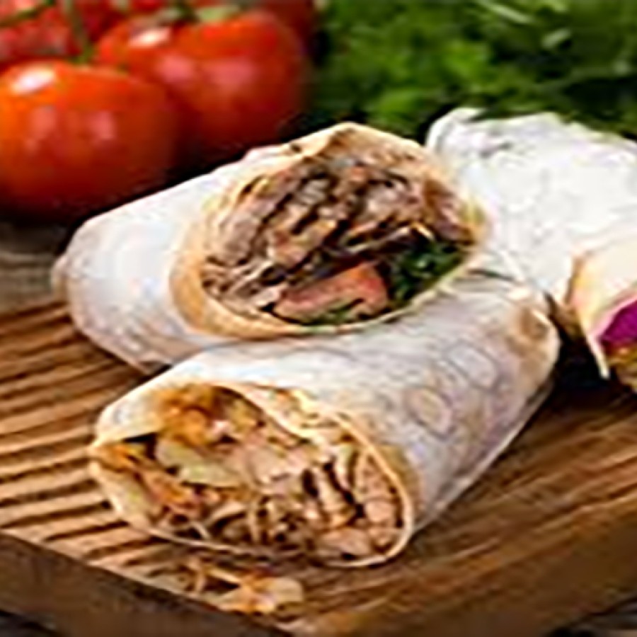 شاورما لحم صاج