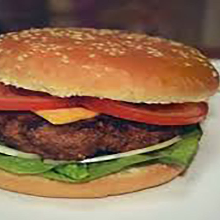 برجر لحم فحم