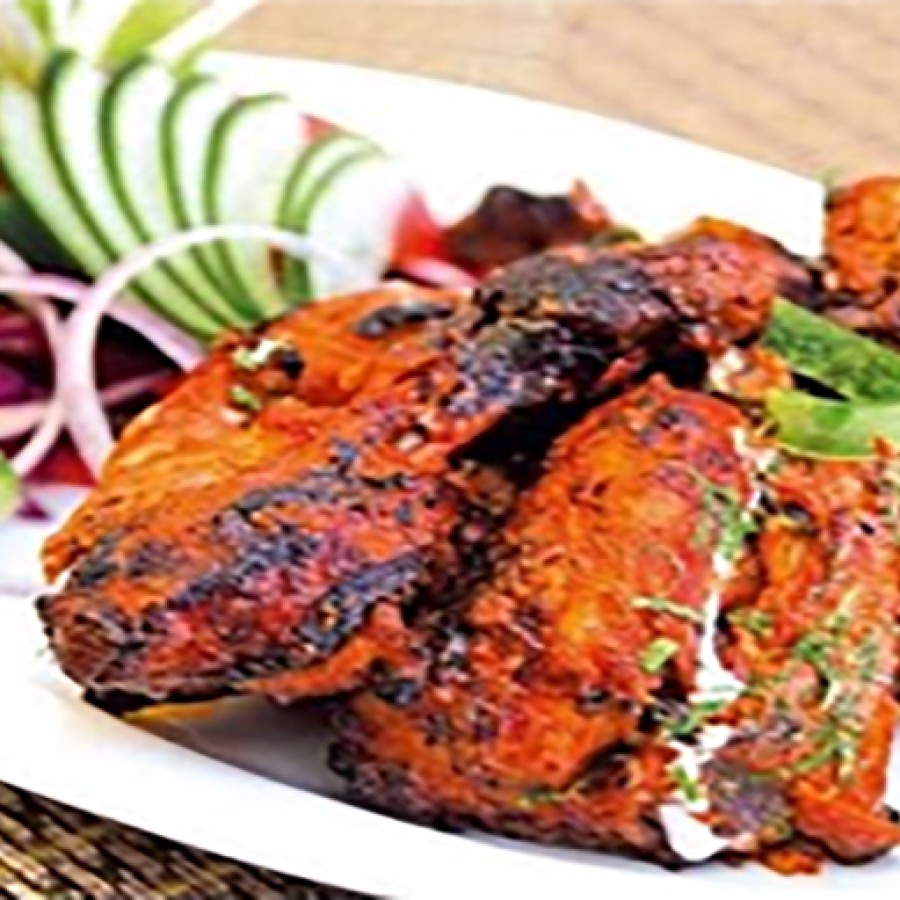 نصف دجاجة تندورى