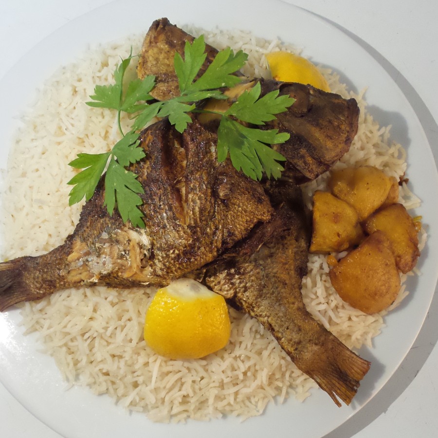 شعري مقلي مع العيش